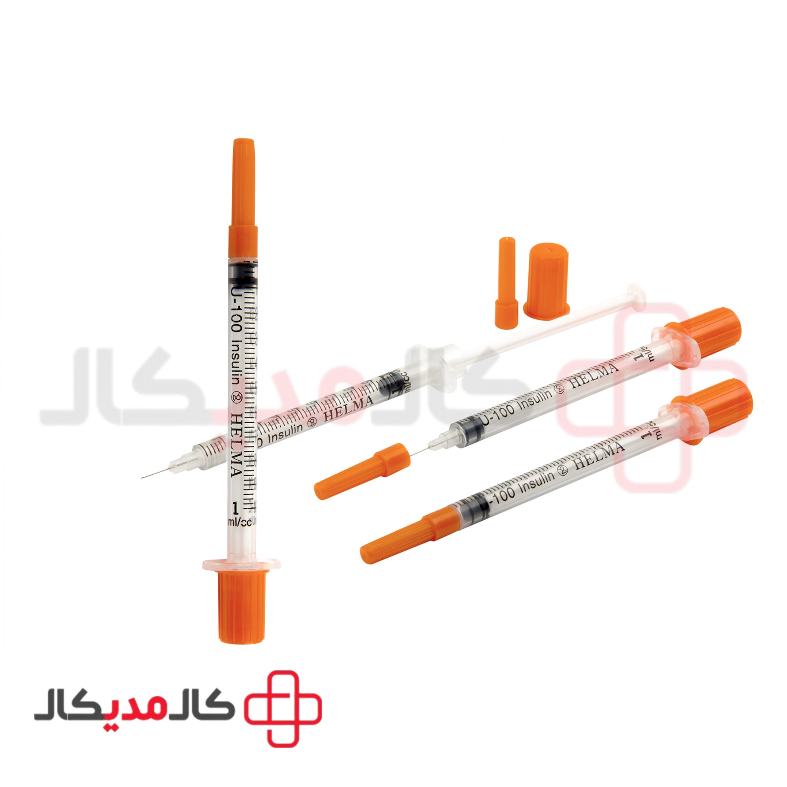 سرنگ انسولین حلما ۱cc - خرید با قیمت عالی